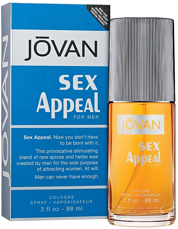 Jovan Sex Appeal - Eau de Cologne — Bild N1