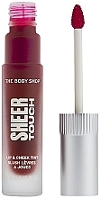 Düfte, Parfümerie und Kosmetik Tönung für Lippen und Wangen - The Body Shop Sheer Touch Lip & Cheek Tint