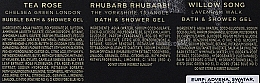 Noble Isle Fresh & Clean Bath & Shower Trio - Duftset (Duschgel 3x75ml)  — Bild N3