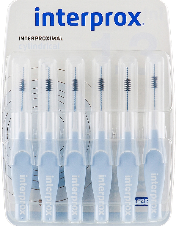 Interdentalbürsten 1,3 mm - Dentaid Interprox 4G Cylindrical — Bild N1