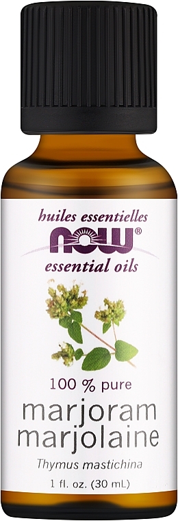 100% Reines ätherisches Majoranöl - Now Foods Essential Oils 100% Pure Marjoram Oil — Bild N1