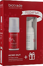 Düfte, Parfümerie und Kosmetik Gesichtspflegeset - Biotrade Acne Out (Gesichtscreme 30ml + Gesichtsschaum 20ml)