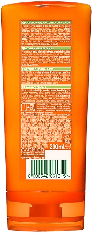 Stärkendes Balsam für beschädigtes Haar - Garnier Fructis — Bild N2