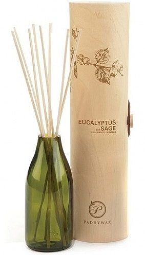 Raumerfrischer Eukalyptus und Salbei - Paddywax Eco Green Diffuser Eucalyptus & Sage — Bild N1