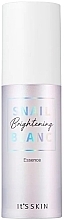 Aufhellende Gesichtsessenz mit Schneckenschleim - It`s Skin Snail Blanc Brightening Essence — Bild N1