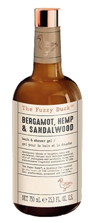 Bade- und Duschgel mit dem Duft von Bergamotte, Hanf und Sandelholz - Baylis & Harding The Fuzzy Duck Bergamot Hemp & Sandalwood Men's Luxury Bath & Shower Gel Gift — Bild N1