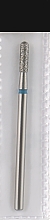 Düfte, Parfümerie und Kosmetik Diamant-Nagelfräser Abgerundeter Zylinder L-8 mm 2,3 mm blau - Head The Beauty Tools