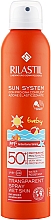 Düfte, Parfümerie und Kosmetik Transparentes Sonnenschutzspray für Kinder SPF 50 - Rilastil Sun System PPT SPF50+ Baby Spray