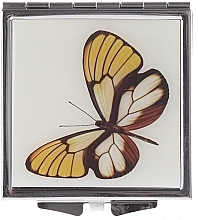 Kosmetischer Taschenspiegel 85420 Schmetterling gelb - Top Choice — Bild N1