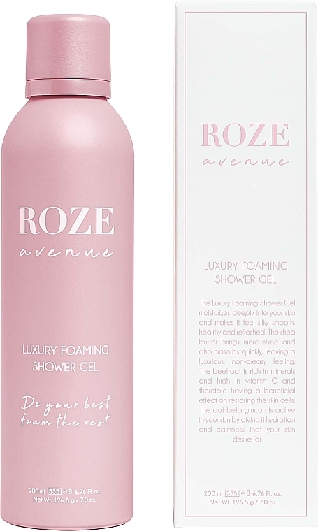 Luxuriöses schäumendes Duschgel - Roze Avenue Luxury Foaming Shower Gel — Bild N2
