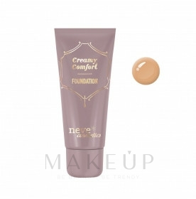 Cremige Foundation - Neve Cosmetics Creamy Comfort — Bild Dark warm