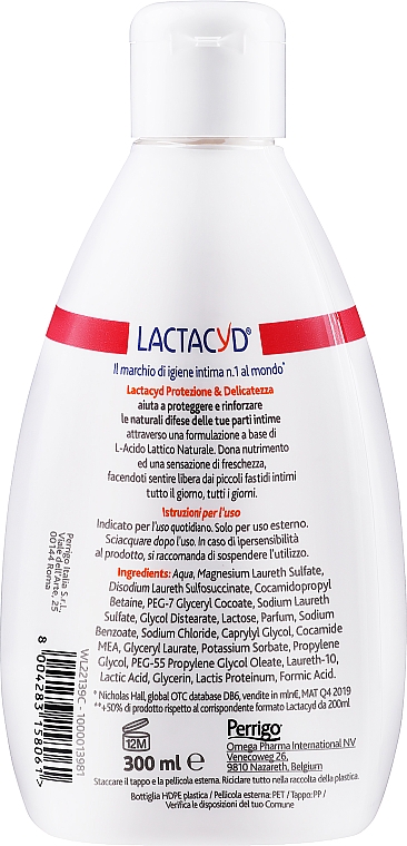 Lotion für die Intimhygiene - Lactacyd Femina Intimate Gel (ohne Box)  — Bild N2