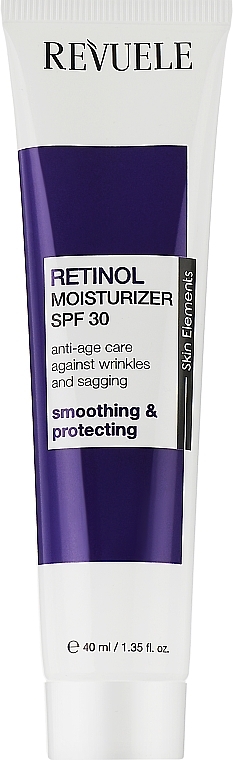 Feuchtigkeitsspendende Gesichtscreme mit Retinol - Revuele Retinol Moisturizer SPF 30 — Bild N1