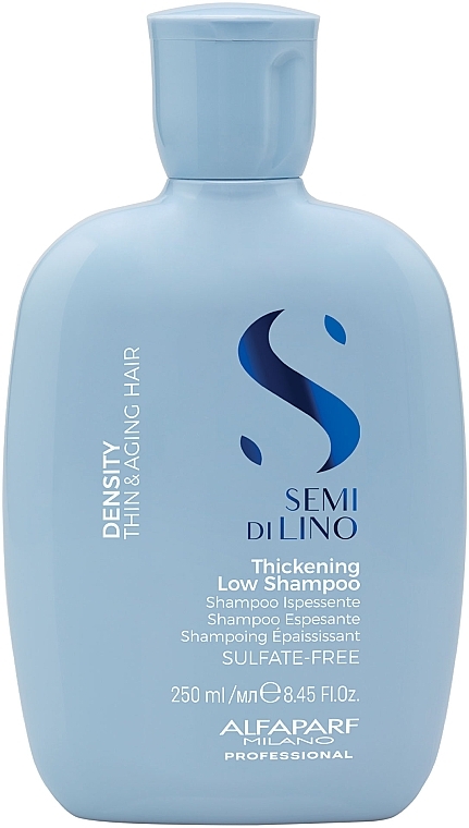 Shampoo für dickes Haar - Alfaparf Semi di Lino Density Thickening Low Shampoo — Bild N1