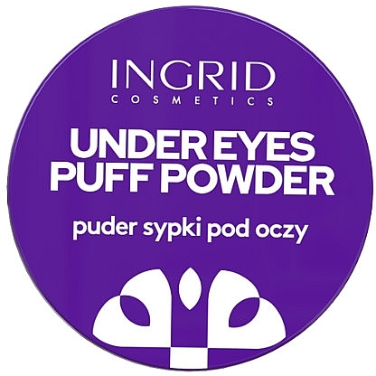 Loser Puder für die Haut um die Augen - Ingrid Cosmetics Under Eyes Puff Powder  — Bild N1