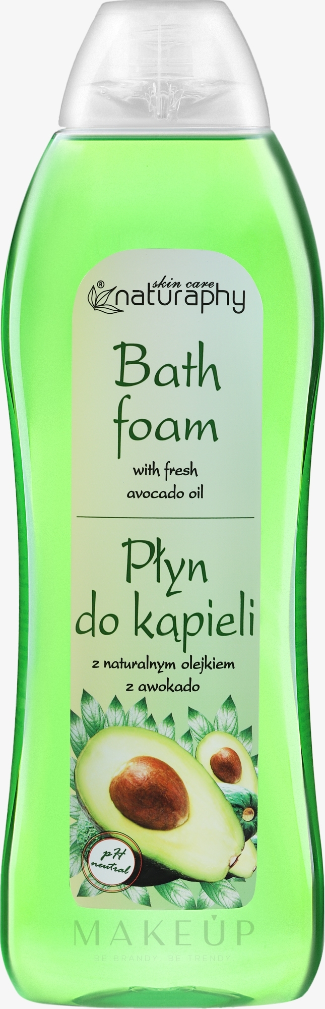 Badeschaum mit Avocadoöl - Naturaphy Avocado Oil Bath Foam — Bild 1000 ml