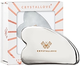 Massageplatte aus Edelstahl - Crystallove Cryo Ice Gua Sha — Bild N2