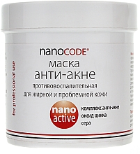 Anti-Akne Gesichtsmaske - NanoCode NanoActive Mask — Bild N3