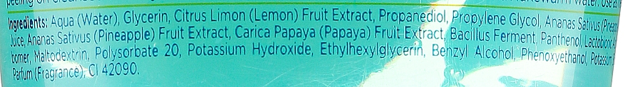 Enzympeeling für das Gesicht mit Zitruswasser und Lactobionsäure - Bielenda Fresh Juice Peel with Ananas — Bild N3