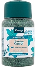 Düfte, Parfümerie und Kosmetik Badesalz Goodbye Stress - Kneipp Goodbye Stress Rosemary & Water Mint Bath Salt