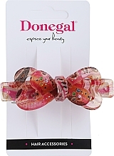 Haarspange FA-5751 rosa Herzschleife - Donegal — Bild N1