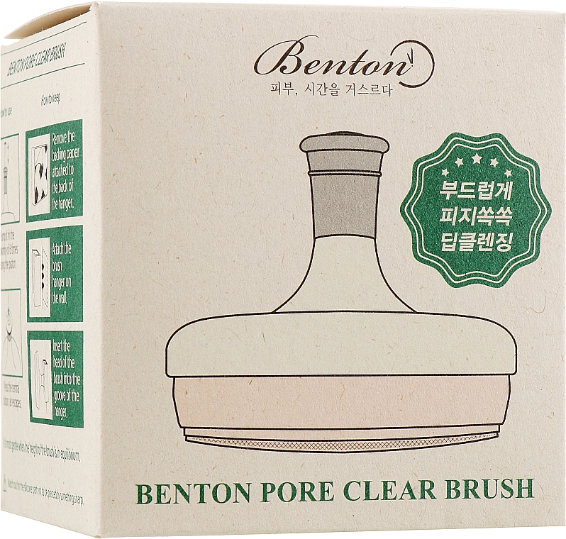 Silikonbürste für die Tiefenreinigung des Gesichts - Benton Pore Clear Brush — Bild N4