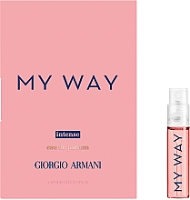 GESCHENK! Giorgio Armani My Way Intense - Eau de Parfum (Probe)  — Bild N1