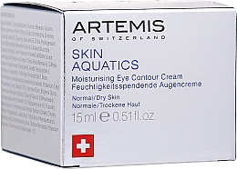 Düfte, Parfümerie und Kosmetik Feuchtigkeitsspendende Augencreme - Artemis of Switzerland Skin Aquatics Moisturising Eye Contour Cream