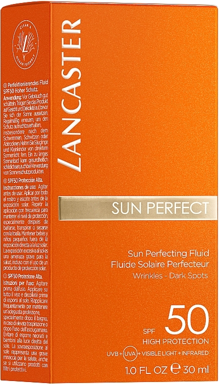 Sonnenschutz-Fluid für das Gesicht - Lancaster Sun Perfect Sun Perfecting Fluid SPF 50 — Bild N3