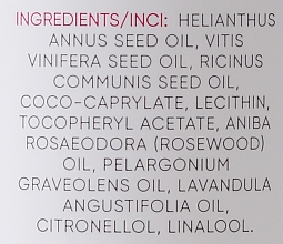 Rosadia - Sanftes Make-up Reinigungsöl mit Rosenbaum- und Geranienöl und Vitamin E — Bild N3