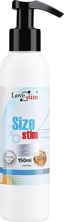 Gel zur Penisvergrößerung - Love Stim +Size Stim — Bild N1
