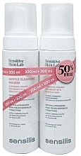 Düfte, Parfümerie und Kosmetik Set - Sensilis Sensitive and Reactive Skin Cleansing Mousse (f/cl/2x200ml)