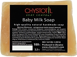 Düfte, Parfümerie und Kosmetik Natürliche Kosmetikseife Babymilch - ChistoTel
