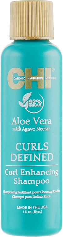 Haarshampoo mit Aloe Vera und Agavennektar - CHI Aloe Vera Curl Enhancing Shampoo — Bild N1