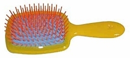 Haarbürste mit Luftkissen und weich geformten Spitzen gelb - Janeke — Bild N1