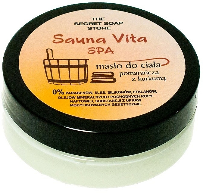 Körperbutter Orange mit Kurkuma - Soap&Friends Sauna Vita Spa — Bild N1