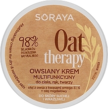 Düfte, Parfümerie und Kosmetik Hand-, Körper- und Gesichtscreme mit Hafer-Extrakt - Soraya Oat Therapy Cream