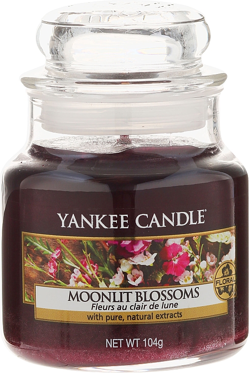 Duftkerze im Glas Moonlit Blossoms - Yankee Candle Moonlit Blossoms Jar — Bild N1
