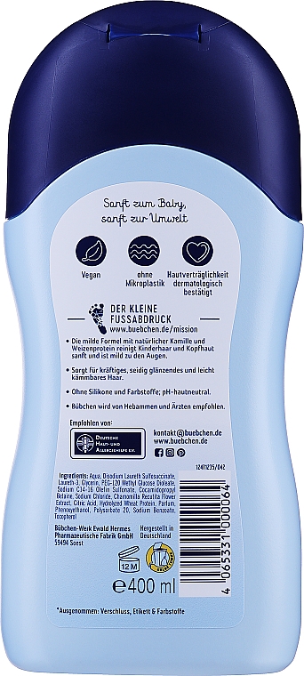 Shampoo für empfindliche Babyhaut - Bubchen Kinder Shampoo — Bild N2
