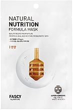 Tuchmaske für das Gesicht - Fascy Natural Nutrition Formula Mask — Bild N1