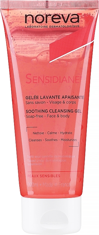 Weichmachendes Reinigungsgel für Gesicht und Körper - Noreva Sensidiane Soothing Cleansing Gel — Bild N1
