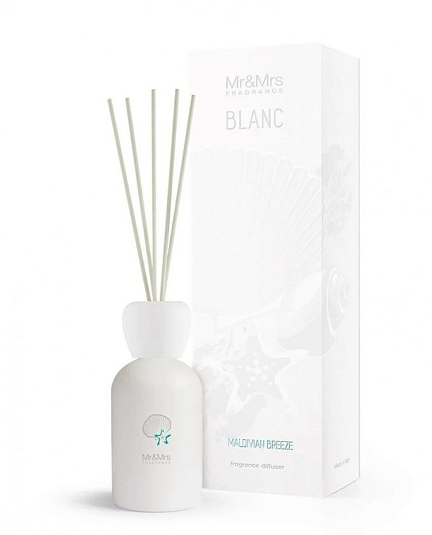 Aroma-Diffusor mit Duftstäbchen Maldivian Breeze - Mr&Mrs Fragrance Blanc Maldivian Breeze — Bild N1