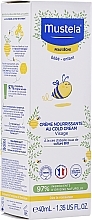 Nährende Gesichtscreme mit kalter Creme für Babys - Mustela Bebe Nourishing Cream with Cold Cream — Bild N1
