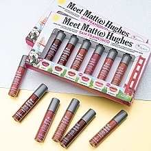 Flüssiges mattes Lippenstift-Set - TheBalm Meet Matt(e) Hughes Mini Kit San Francisco (Flüssiger Lippenstift 6x1,2ml) — Bild N5