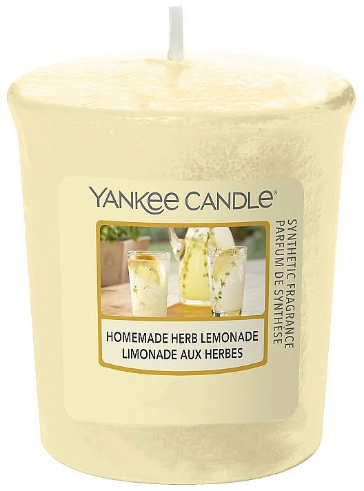 Votivkerze Homemade Herb Lemonade - Yankee Candle Votiv Homemade Herb Lemonade — Bild N1