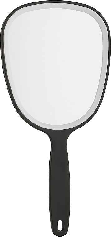 Spiegel mit Griff 28x13 cm grau - Titania — Bild N1