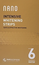 Intensive Zahnaufhellungsstreifen - WhiteWash Nano Intensive Whitening Strips — Bild N1