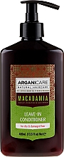 Haarspülung mit Macadamia für strapaziertes und trockenes Haar ohne Ausspülen - Arganicare Macadamia Leave-in Conditioner — Bild N1