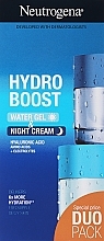 Gesichtspflegeset - Neutrogena Hydro Boost Set (Tagesgel 50ml + Nachtcreme 50ml) — Bild N1