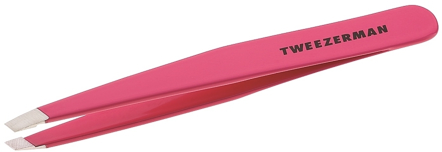 Augenbrauenpinzette, rosa - Tweezerman Slant Tweezer Pretty In Pink — Bild N1